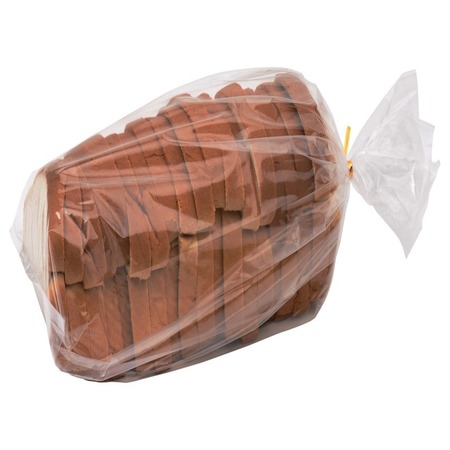 BLUE DONUTS Bread Bags with Ties Heavy Duty, Reusable, 100 Clear Bags and 100 Ties BD3425364